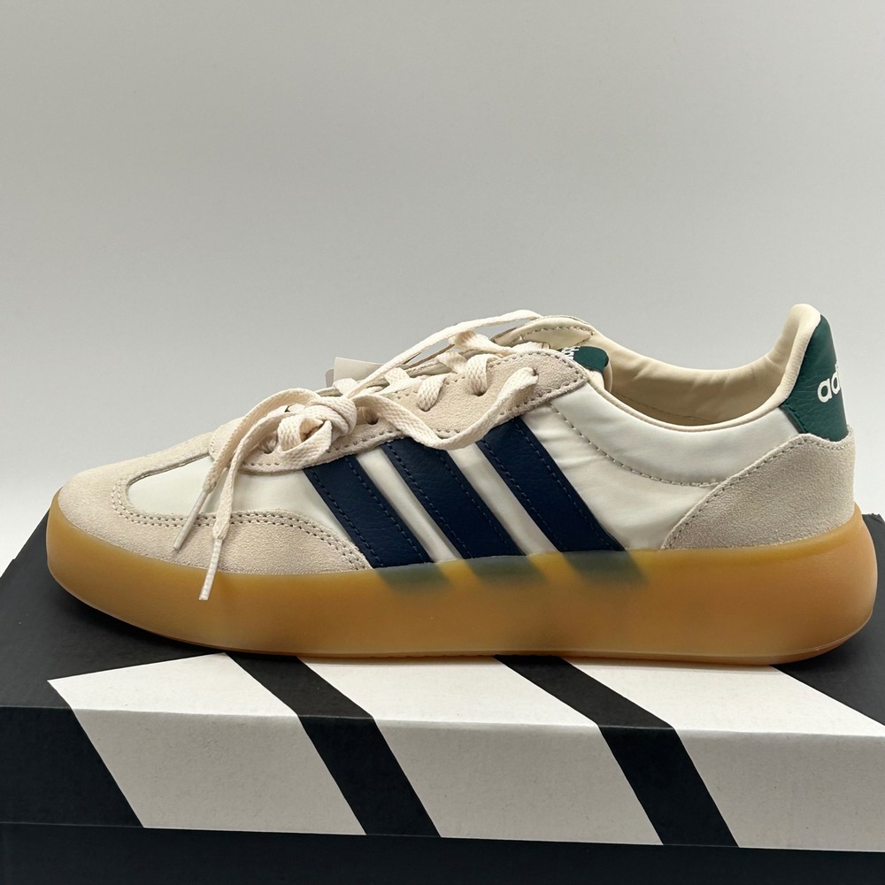 adidas Barreda Decode J Kids Size 6.5 White Navy Green Gum Sole JP6729 New